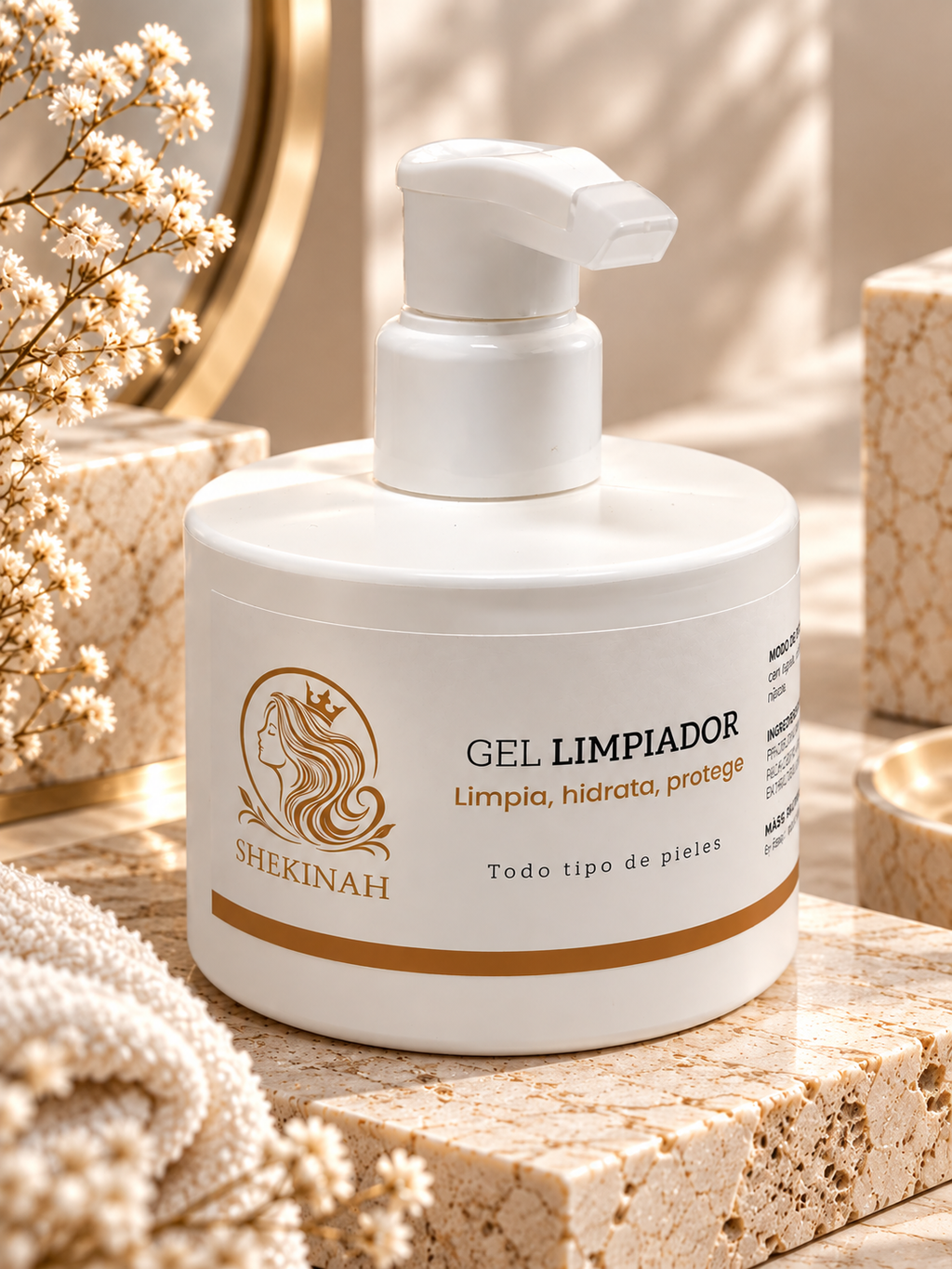 SHEKINAH · Gel Limpiador Facial